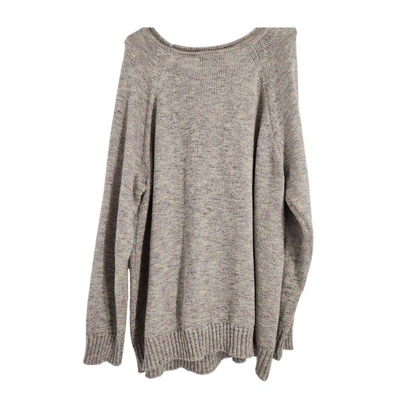 CJ Banks Multicolor Speckled Sweater - Women's Plus Size 2X - Picture 2 of 3